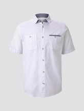 Kurzärmliges Hemd - Männer - White Kurzärmliges Hemd - Männer - White - 7 - TOM TAILOR