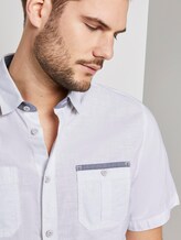 Kurzärmliges Hemd - Männer - White Kurzärmliges Hemd - Männer - White - 9 - TOM TAILOR