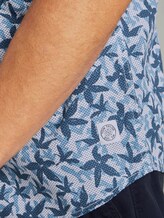 Gemustertes Hemd - Männer - white with blue flower design Gemustertes Hemd - Männer - white with blue flower design - 10 - TOM TAILOR