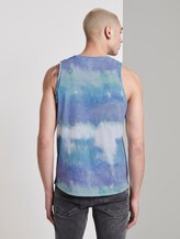 Tanktop mit Alloverprint - Männer - multicolor stripy batik print Tanktop mit Alloverprint - Männer - multicolor stripy batik print - 2 - TOM TAILOR Denim