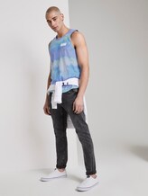 Tanktop mit Alloverprint - Männer - multicolor stripy batik print Tanktop mit Alloverprint - Männer - multicolor stripy batik print - 3 - TOM TAILOR Denim