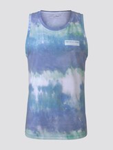 Tanktop mit Alloverprint - Männer - multicolor stripy batik print Tanktop mit Alloverprint - Männer - multicolor stripy batik print - 7 - TOM TAILOR Denim