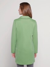 Jersey Blazermantel - Frauen - sundried turf green Jersey Blazermantel - Frauen - sundried turf green - 2 - TOM TAILOR