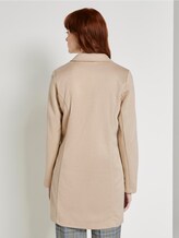 Jersey blazer coat - Women - cream toffee Jersey blazer coat - Women - cream toffee - 2 - TOM TAILOR