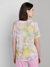 Batik T-shirt - Women - yellow rose batik print Batik T-shirt - Women - yellow rose batik print - 2 - TOM TAILOR Denim