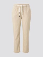 Relaxed Chinohose aus Leinengemisch mit Gürtel - Männer - Fog Beige Relaxed Chinohose aus Leinengemisch mit Gürtel - Männer - Fog Beige - 7 - TOM TAILOR Denim