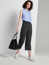 Ärmellose Henley-Bluse mit Seitenschlitzen - Frauen - Parisienne Blue Ärmellose Henley-Bluse mit Seitenschlitzen - Frauen - Parisienne Blue - 3 - TOM TAILOR