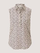 Ärmellose Henley-Bluse mit Seitenschlitzen - Frauen - vanilla monkey small design Ärmellose Henley-Bluse mit Seitenschlitzen - Frauen - vanilla monkey small design - 7 - TOM TAILOR