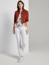 blouse with elastic waistband