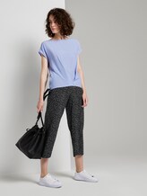 Blusenshirt mit Faltendetail - Frauen - Parisienne Blue Blusenshirt mit Faltendetail - Frauen - Parisienne Blue - 3 - TOM TAILOR
