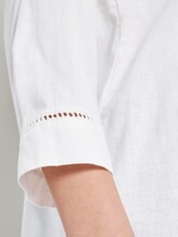 Tunikabluse aus Leinengemisch - Frauen - White Tunikabluse aus Leinengemisch - Frauen - White - 10 - TOM TAILOR