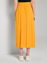 Maxi skirt with a button tab - Women - orange yellow Maxi skirt with a button tab - Women - orange yellow - 2 - TOM TAILOR Denim