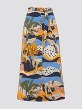 Maxirock mit Knopfleiste - Frauen - tropical safari print blue Maxirock mit Knopfleiste - Frauen - tropical safari print blue - 7 - TOM TAILOR Denim