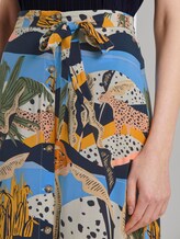 Maxirock mit Knopfleiste - Frauen - tropical safari print blue Maxirock mit Knopfleiste - Frauen - tropical safari print blue - 9 - TOM TAILOR Denim