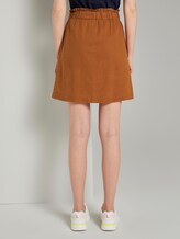 Rock aus Leinen - Frauen - mango brown Rock aus Leinen - Frauen - mango brown - 2 - TOM TAILOR Denim