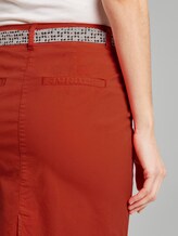 Rock mit gemustertem Bindegürtel - Frauen - strong flame orange Rock mit gemustertem Bindegürtel - Frauen - strong flame orange - 10 - TOM TAILOR