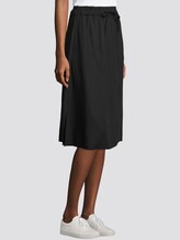 Midirock mit Seitenschlitzen - Frauen - Deep Black Midirock mit Seitenschlitzen - Frauen - Deep Black - 5 - TOM TAILOR