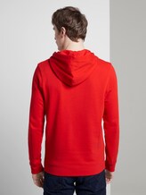 Hoodie mit Print - Männer - very red Hoodie mit Print - Männer - very red - 2 - TOM TAILOR Denim