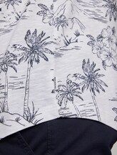 Tank top with a tropical print - Men - white navy hawaiian print Tank top with a tropical print - Men - white navy hawaiian print - 10 - TOM TAILOR Denim