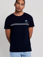 Sommerliches T-Shirt mit Print - Männer - Sky Captain Blue Sommerliches T-Shirt mit Print - Männer - Sky Captain Blue - 5 - TOM TAILOR Denim