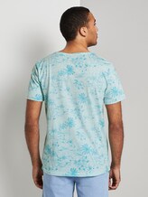 T-Shirt mit Allover-Print und Brusttasche - Männer - soft sky blue hawaiian print T-Shirt mit Allover-Print und Brusttasche - Männer - soft sky blue hawaiian print - 2 - TOM TAILOR Denim