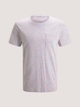 Strukturiertes T-Shirt - Männer - grey multi slub yd stripe Strukturiertes T-Shirt - Männer - grey multi slub yd stripe - 7 - TOM TAILOR Denim