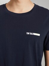 T-Shirt mit Logo-Print - Männer - Sky Captain Blue T-Shirt mit Logo-Print - Männer - Sky Captain Blue - 9 - TOM TAILOR Denim
