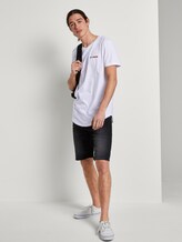 T-Shirt mit Logo-Print - Männer - White T-Shirt mit Logo-Print - Männer - White - 3 - TOM TAILOR Denim
