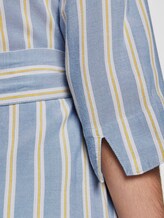 Gestreiftes Hemdkleid mit Gürtel - Frauen - blue yellow stripe Gestreiftes Hemdkleid mit Gürtel - Frauen - blue yellow stripe - 10 - TOM TAILOR