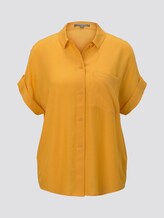 shirt blouse in a loose fit - Women - Golden Corn shirt blouse in a loose fit - Women - Golden Corn - 7 - Mine to five