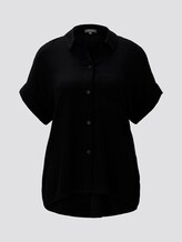 Hemdbluse im Loose-Fit - Frauen - Deep Black Hemdbluse im Loose-Fit - Frauen - Deep Black - 7 - Mine to five