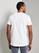 T-shirt with a summery collage print - Men - White T-shirt with a summery collage print - Men - White - 2 - TOM TAILOR Denim