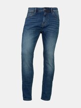 Blouse with ruffles - Men - Used Mid Stone Blue Denim Blouse with ruffles - Men - Used Mid Stone Blue Denim - 7 - TOM TAILOR Denim