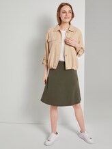 A-Linien-Rock mit Taschen - Frauen - Woodland Green A-Linien-Rock mit Taschen - Frauen - Woodland Green - 3 - TOM TAILOR