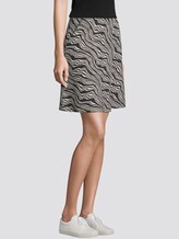 A-lijn rok met zakken - Vrouwen - black wavy design A-lijn rok met zakken - Vrouwen - black wavy design - 5 - TOM TAILOR