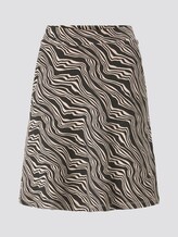 A-lijn rok met zakken - Vrouwen - black wavy design A-lijn rok met zakken - Vrouwen - black wavy design - 7 - TOM TAILOR