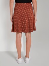 A-lijn rok met zakken - Vrouwen - brown geometric design A-lijn rok met zakken - Vrouwen - brown geometric design - 2 - TOM TAILOR