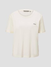 Lockeres T-Shirt mit kleiner Stickerei - Frauen - white horse Lockeres T-Shirt mit kleiner Stickerei - Frauen - white horse - 7 - Mine to five