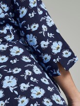 Geblümtes Hemdkleid mit Gürtel - Frauen - navy flower design Geblümtes Hemdkleid mit Gürtel - Frauen - navy flower design - 10 - TOM TAILOR