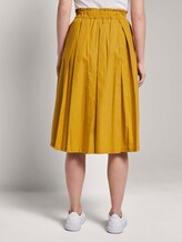 Ausgestellter Midi-Rock mit elastischem Bund - Frauen - Golden Corn Ausgestellter Midi-Rock mit elastischem Bund - Frauen - Golden Corn - 2 - Mine to five