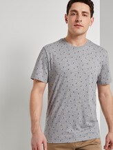 Mehrfarbiges T-Shirt mit Allover-Print - Männer - sandy cactus design Mehrfarbiges T-Shirt mit Allover-Print - Männer - sandy cactus design - 5 - TOM TAILOR