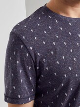 Mehrfarbiges T-Shirt mit Allover-Print - Männer - blue cactus design Mehrfarbiges T-Shirt mit Allover-Print - Männer - blue cactus design - 9 - TOM TAILOR
