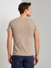 T-Shirt im Washed-Look - Männer - Silver Ecru T-Shirt im Washed-Look - Männer - Silver Ecru - 2 - TOM TAILOR