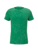 TOM TAILOR Herren T-Shirt im Washed-Look, grün, Gr.XXXL