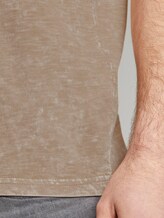 Henley-T-Shirt im Washed-Look - Männer - Silver Ecru Henley-T-Shirt im Washed-Look - Männer - Silver Ecru - 10 - TOM TAILOR