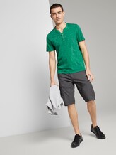 Henley-T-Shirt im Washed-Look - Männer - jolly green Henley-T-Shirt im Washed-Look - Männer - jolly green - 3 - TOM TAILOR