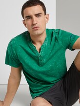 Henley-T-Shirt im Washed-Look - Männer - jolly green Henley-T-Shirt im Washed-Look - Männer - jolly green - 5 - TOM TAILOR
