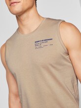 Tanktop mit Logo-Print - Männer - Silver Ecru Tanktop mit Logo-Print - Männer - Silver Ecru - 9 - TOM TAILOR