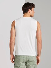 Tanktop mit Logo-Print - Männer - Coconut Cream Tanktop mit Logo-Print - Männer - Coconut Cream - 2 - TOM TAILOR