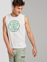 Tanktop mit Logo-Print - Männer - Coconut Cream Tanktop mit Logo-Print - Männer - Coconut Cream - 5 - TOM TAILOR